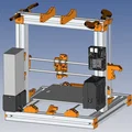 Biến thể Prusa i3 MK2-X với thanh nhôm định hình 40mmx40mm - Thumbnail 10