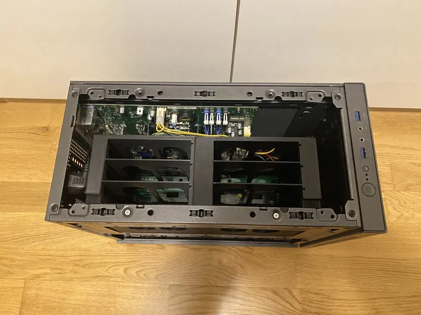 Lồng HDD Hotplug 6 khay cho Supermicro Backplane BPN-SAS-823T - Image 2