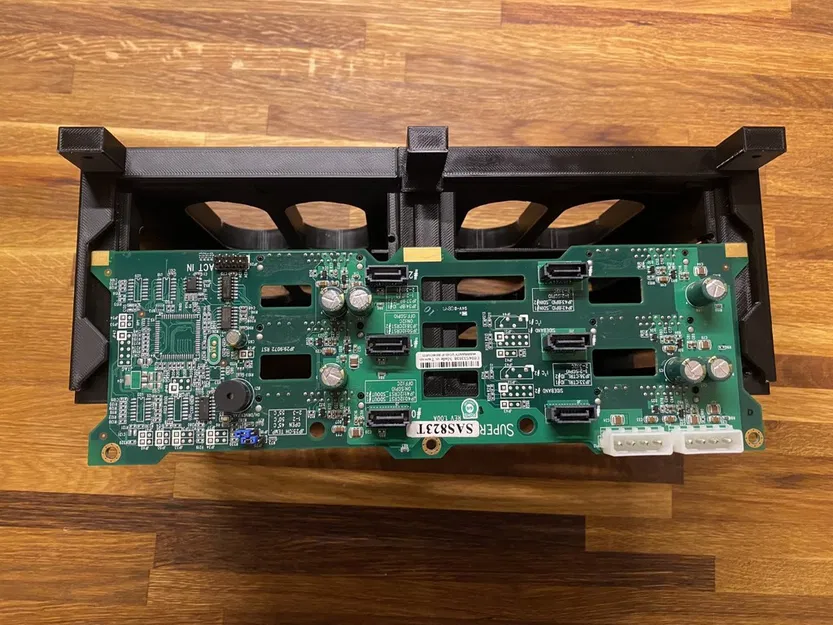 Lồng HDD Hotplug 6 khay cho Supermicro Backplane BPN-SAS-823T - Image 4