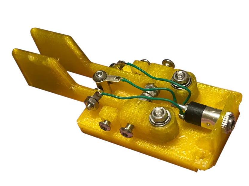 Cần Gạt Morse Code Iambic Có Bạc Đạn và Hồi Từ - Image 2