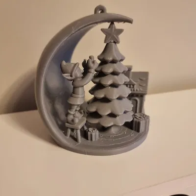 Mô hình Làng Yêu Tinh Trang Trí Giáng Sinh