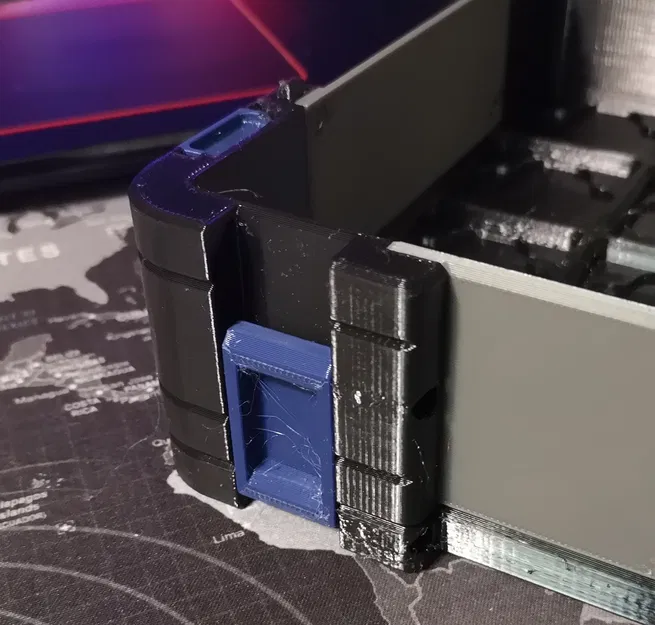 Hộp lưu trữ Gridfinity có bản lề FlipOver (lật nắp lại để tiết kiệm không gian) - Image 5