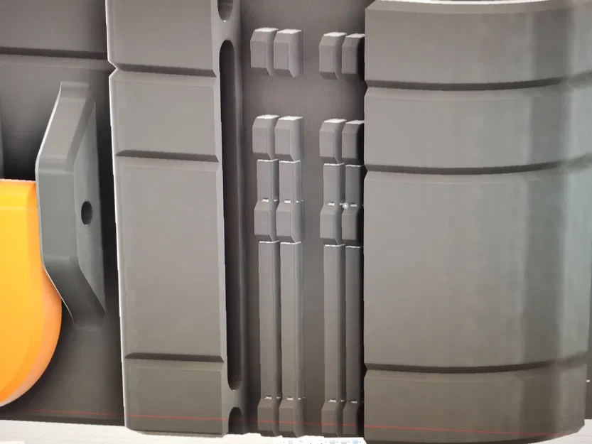 Hộp lưu trữ Gridfinity có bản lề FlipOver (lật nắp lại để tiết kiệm không gian) - Image 7