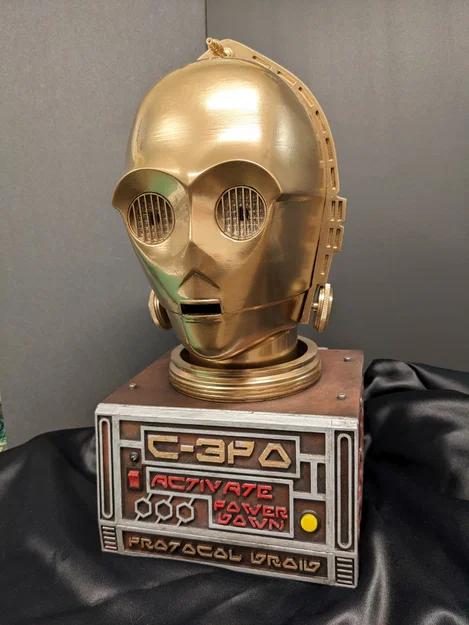 Đầu C-3PO Hoạt Hình (Animated C-3PO Head) - Image 1