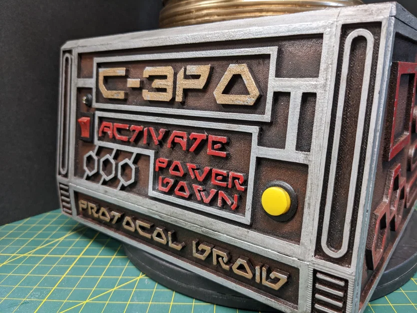 Đầu C-3PO Hoạt Hình (Animated C-3PO Head) - Image 2