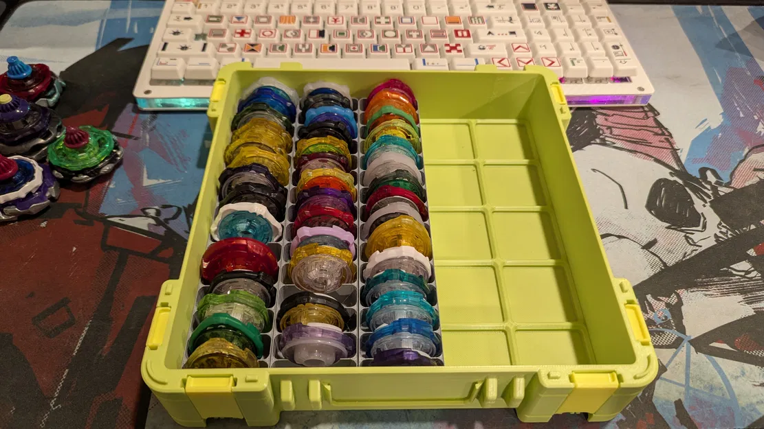 Hộp Beyblade X Donut - Giải pháp lưu trữ Beyblade chuyên nghiệp - Image 8