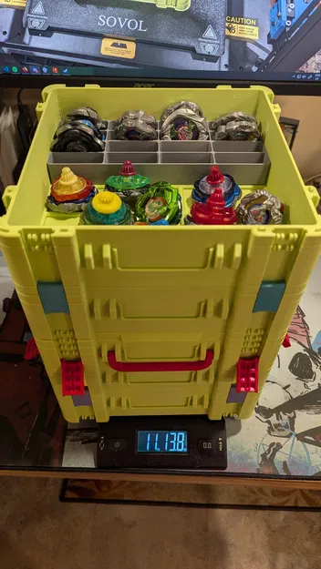 Hộp Beyblade X Donut - Giải pháp lưu trữ Beyblade chuyên nghiệp - Image 14