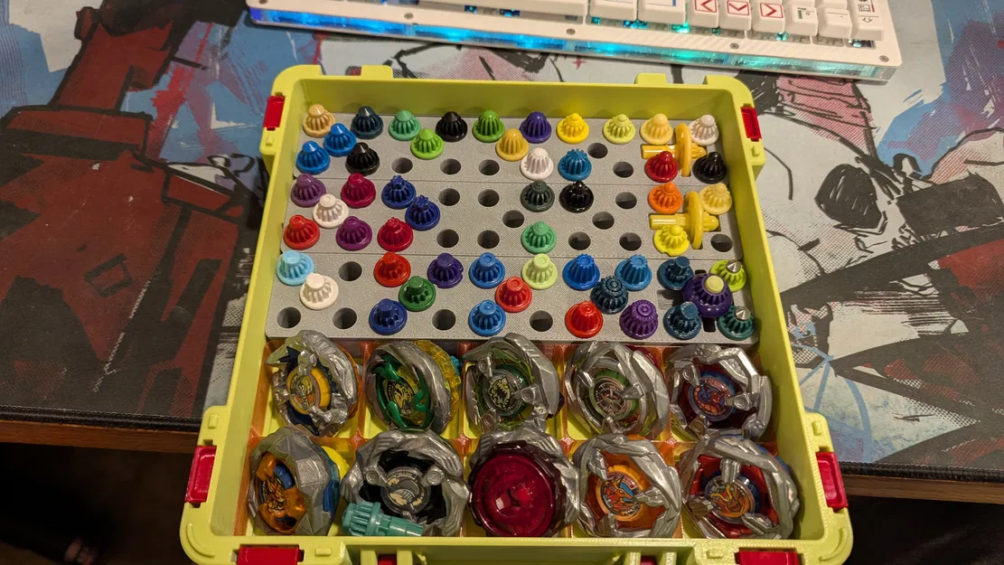 Hộp Beyblade X Donut - Giải pháp lưu trữ Beyblade chuyên nghiệp - Image 17