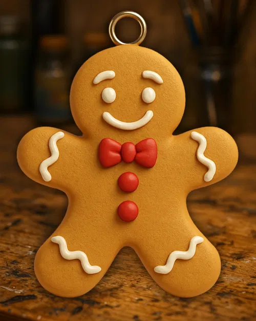 Móc Treo Noel Hình Bánh Gừng - Image 1