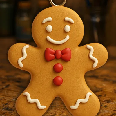 Móc Treo Noel Hình Bánh Gừng