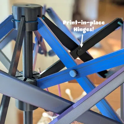 Yarn Swift In 3D Gấp Gọn