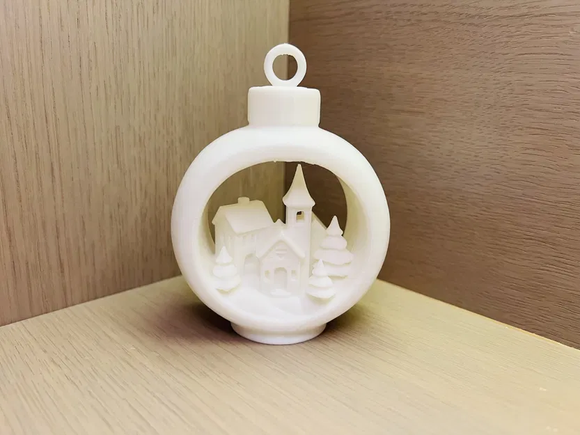 Móc Trang Trí Làng Mùa Đông - Image 1