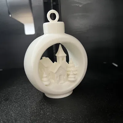 Móc Trang Trí Làng Mùa Đông