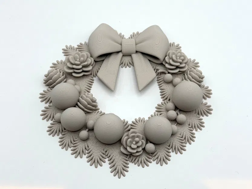 Mô Hình Vòng Hoa Giáng Sinh Trang Trí Nhà Cửa - Image 1