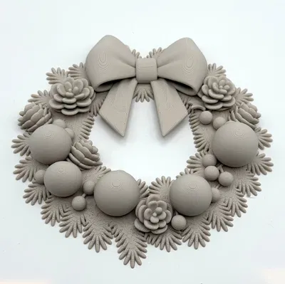 Mô Hình Vòng Hoa Giáng Sinh Trang Trí Nhà Cửa