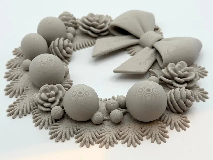 Mô Hình Vòng Hoa Giáng Sinh Trang Trí Nhà Cửa - Image 2