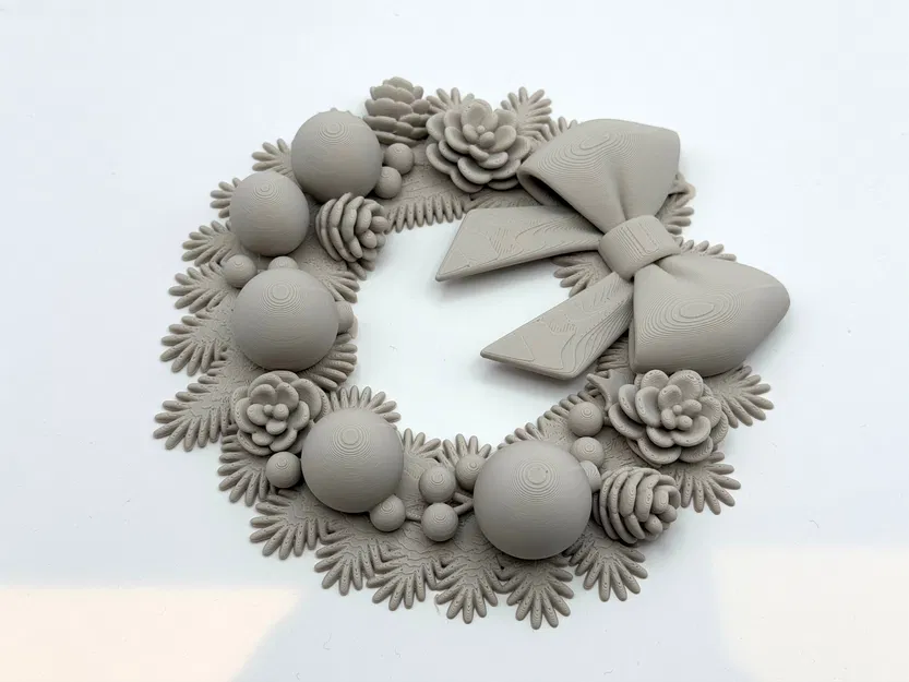 Mô Hình Vòng Hoa Giáng Sinh Trang Trí Nhà Cửa - Image 3