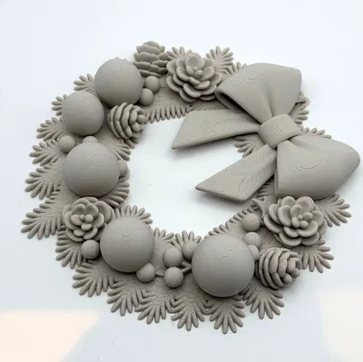 Mô Hình Vòng Hoa Giáng Sinh Trang Trí Nhà Cửa