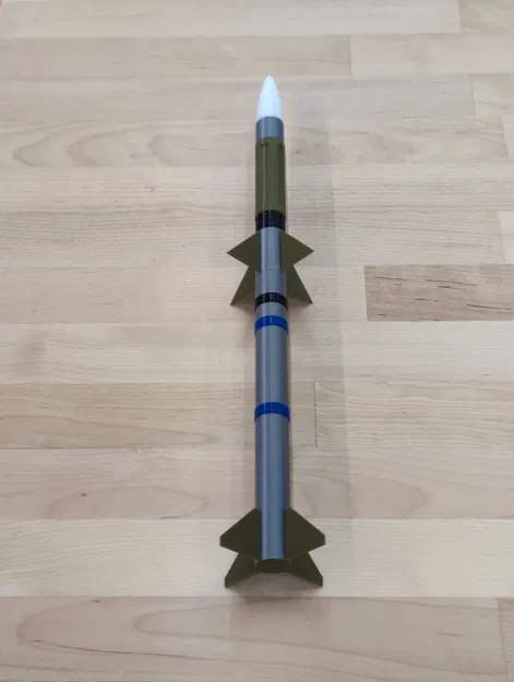 Mô Hình Tên Lửa AMRAAM Tỷ Lệ - Image 1