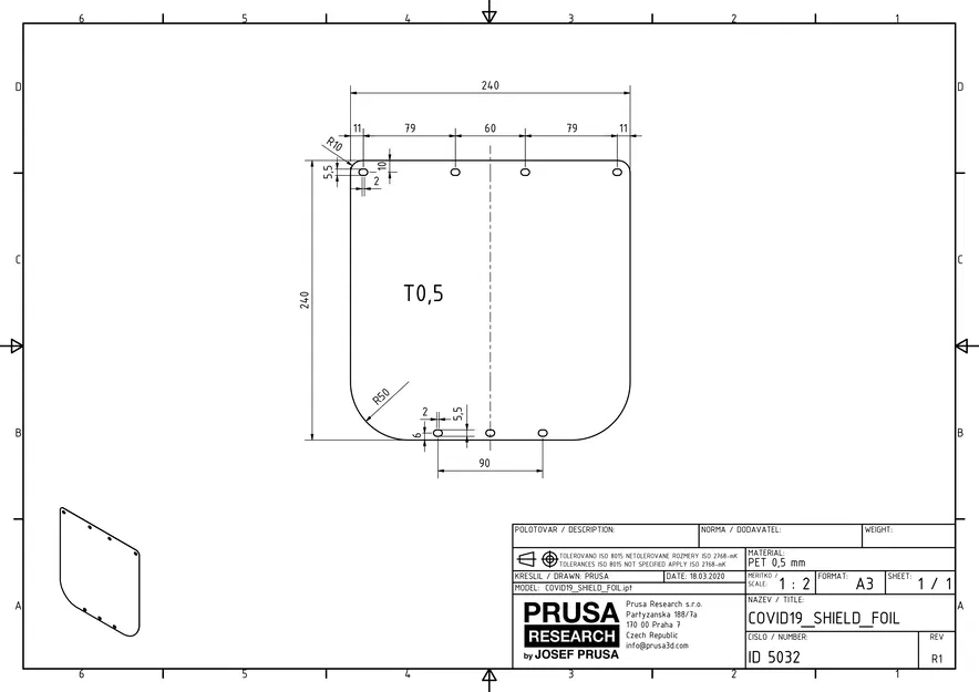 Tấm Che Mặt Prusa - Image 7