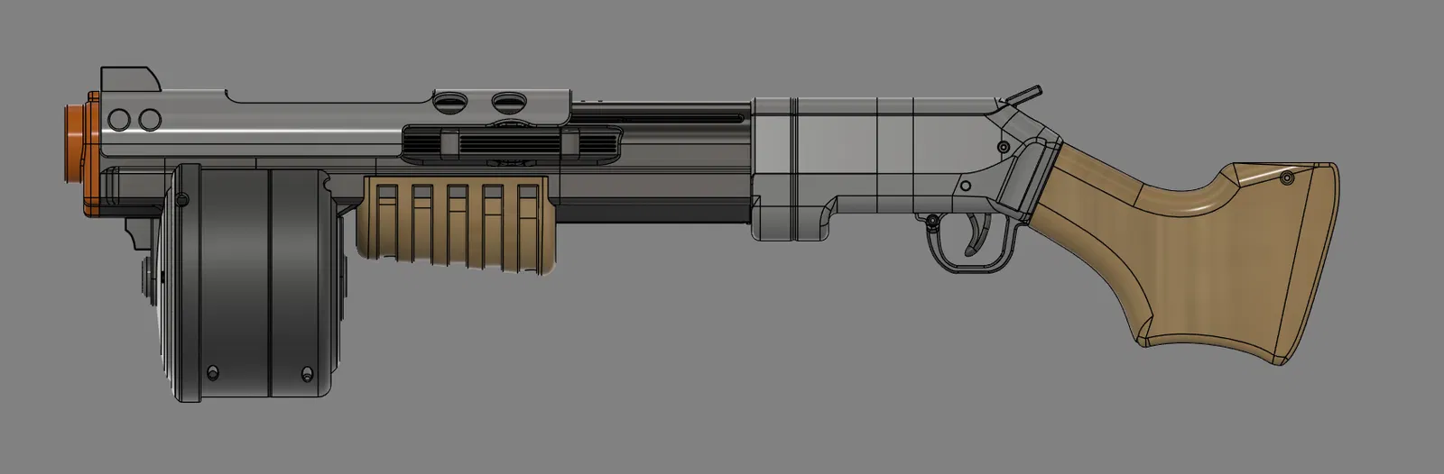 TF2 Panic Attack (Chỉnh sửa súng Nerf từ Battle Axe của Sillybutts) - Image 6