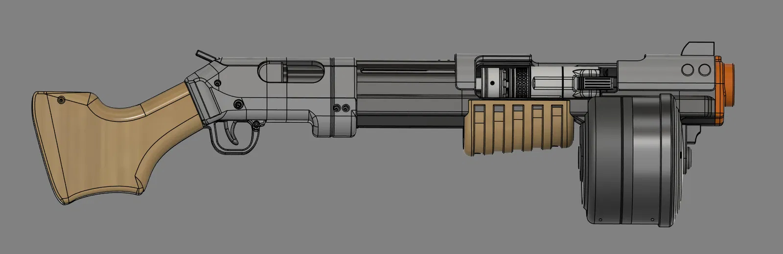 TF2 Panic Attack (Chỉnh sửa súng Nerf từ Battle Axe của Sillybutts) - Image 7