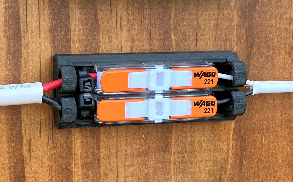 Hộp Đấu Nối Đèn LED Dưới Tủ Bếp (WAGO) - Image 1