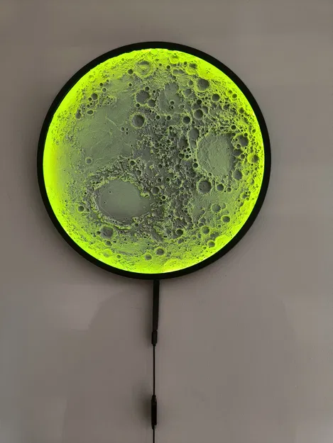 Đèn treo tường Mặt Trăng có chiếu sáng - Image 3