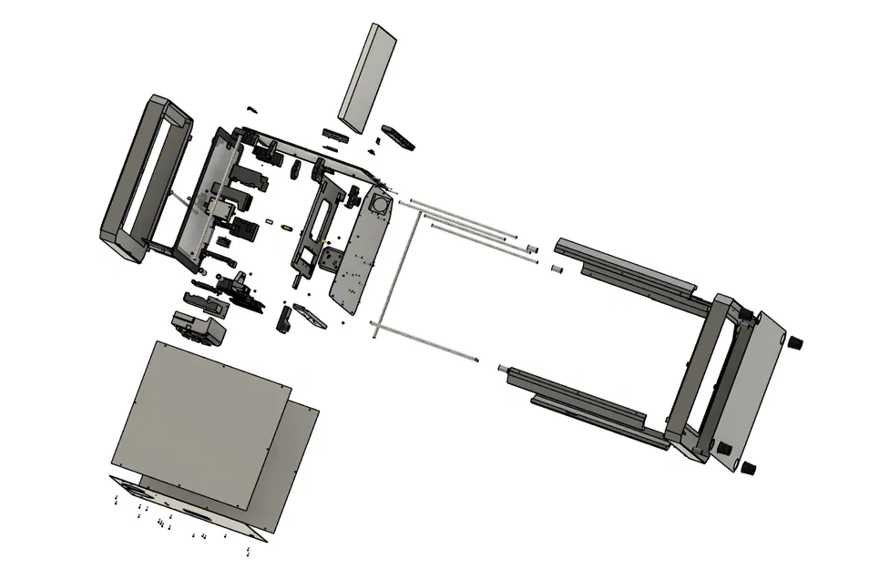 Mô hình CAD Elegoo Centauri Carbon (Đang hoàn thiện) - Image 2