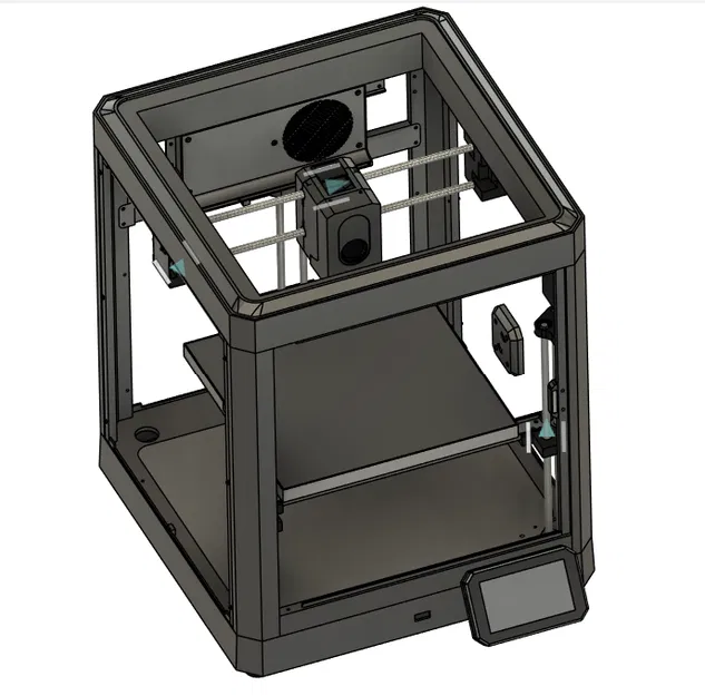 Mô hình CAD Elegoo Centauri Carbon (Đang hoàn thiện) - Image 3