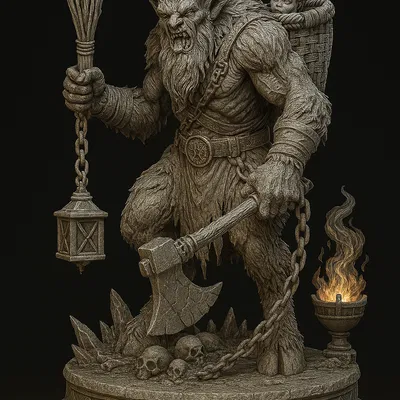 Krampus, Kẻ Trừng Phạt Mùa Đông