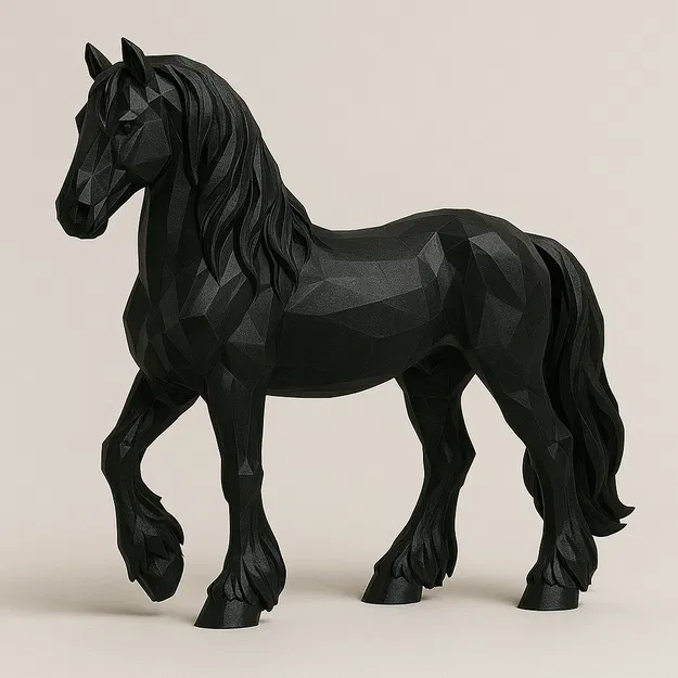 CF Horse - Ngựa Friesian - Image 1