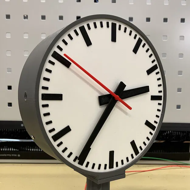 Đồng hồ Ga Tàu Thụy Sĩ 3D - Image 1