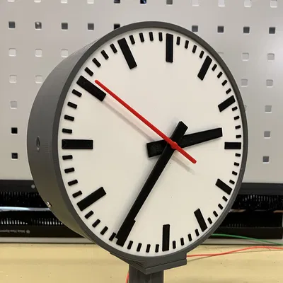 Đồng hồ Ga Tàu Thụy Sĩ 3D