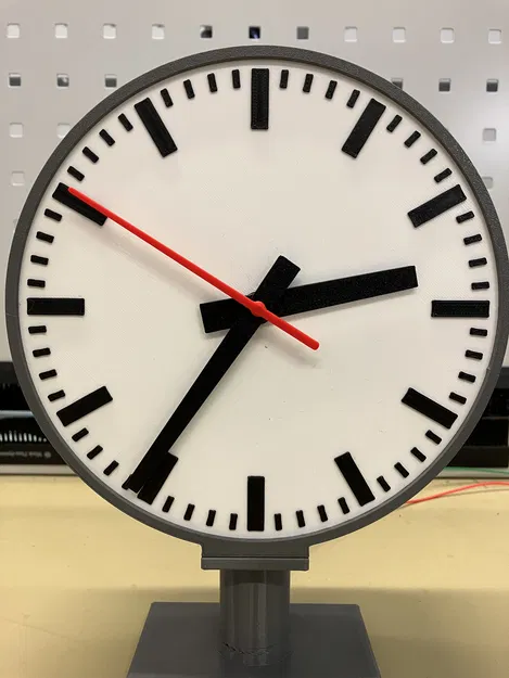 Đồng hồ Ga Tàu Thụy Sĩ 3D - Image 2