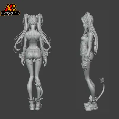 Mô Hình Jinx Liên Minh Huyền Thoại Fan Art