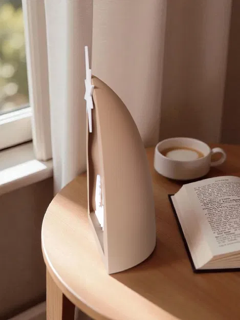 Mô Hình Cảnh Chúa Giáng Sinh Tối Giản Có Vòm Ánh Sáng - Image 5