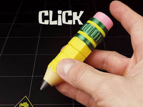 Clicker Bút Chì Dẻo