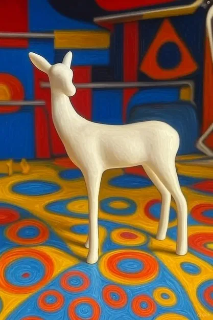 Mẫu Hươu Cái - Đồ Trang Trí Giáng Sinh - Image 2