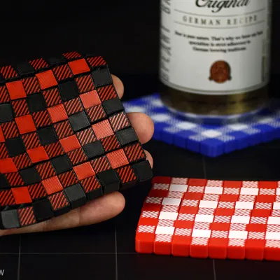 Khăn Trải Bàn Caro Co Giãn