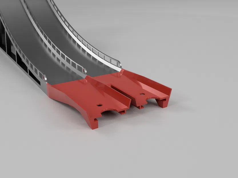 Cầu phóng HotWheels kèm bộ chuyển đổi đường ray - Image 2