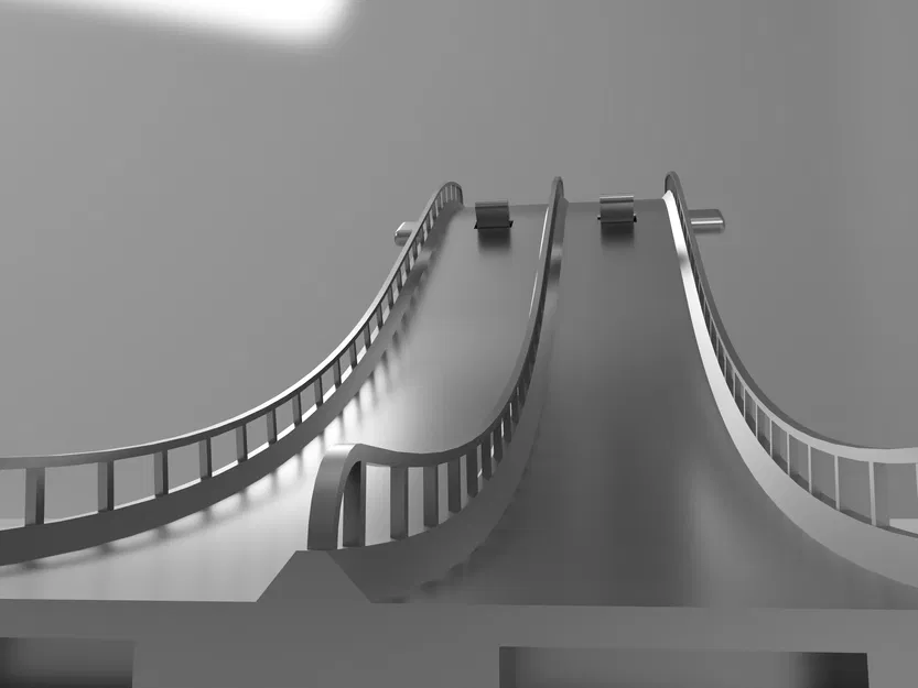 Cầu phóng HotWheels kèm bộ chuyển đổi đường ray - Image 7