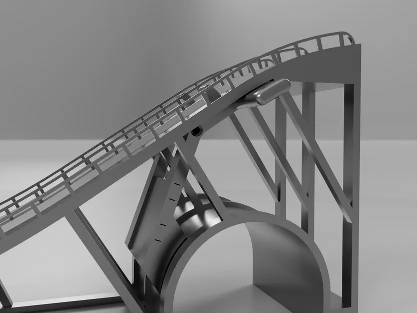 Cầu phóng HotWheels kèm bộ chuyển đổi đường ray - Image 11