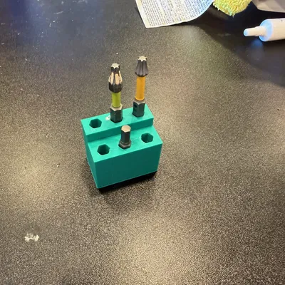 Kệ giữ mũi khoan nam châm 8 khe