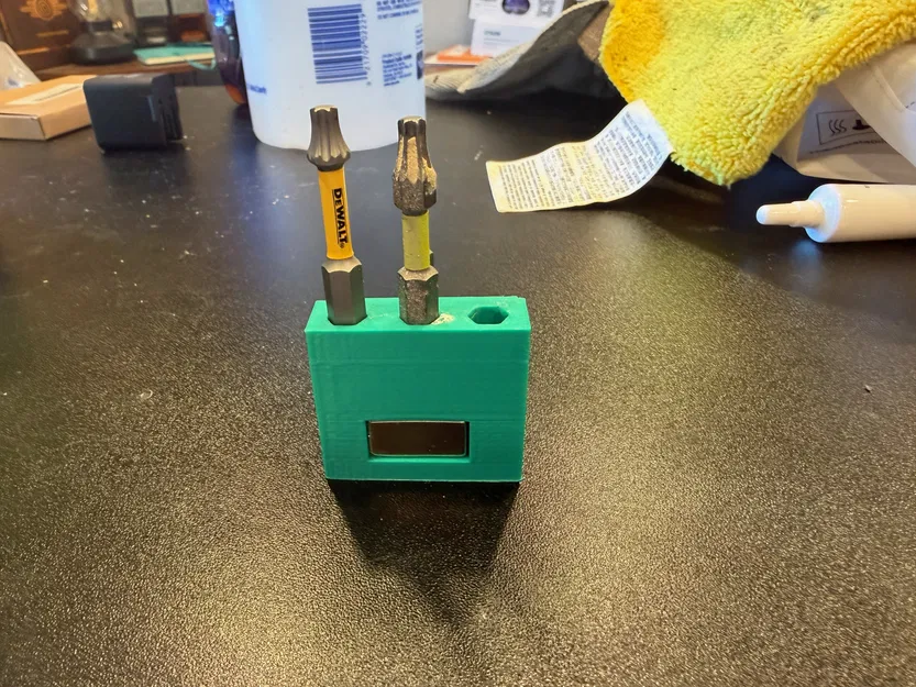 Kệ giữ mũi khoan nam châm 8 khe - Image 3