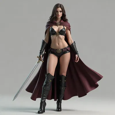 Tượng Nữ Hành Động Gợi Cảm V5