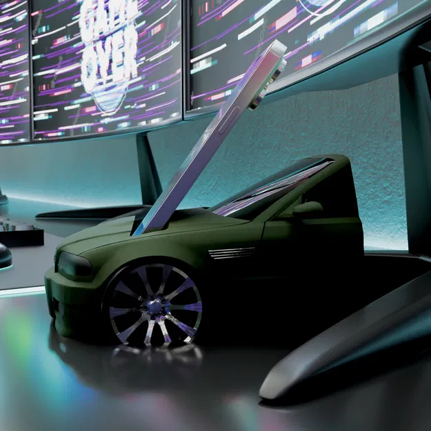 Giá Đựng Điện Thoại BMW M3 E46 Mặt Trước - Image 6