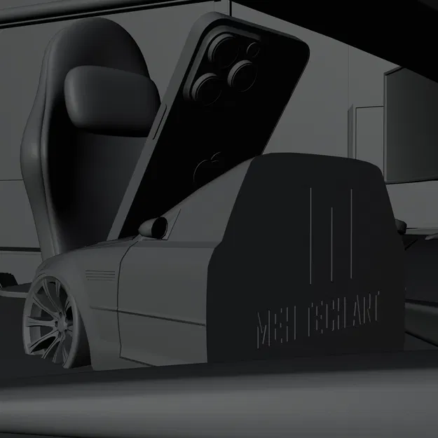 Giá Đựng Điện Thoại BMW M3 E46 Mặt Trước - Image 12