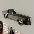 Mô Hình Mustang Shelby GT500 Treo Tường Dạng Phẳng - Thumbnail 1