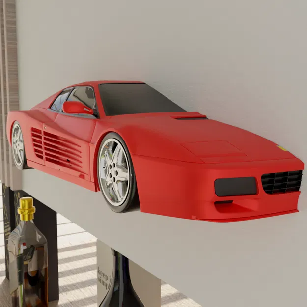 Ferrari Testarossa 512 TR Treo Tường - Image 1
